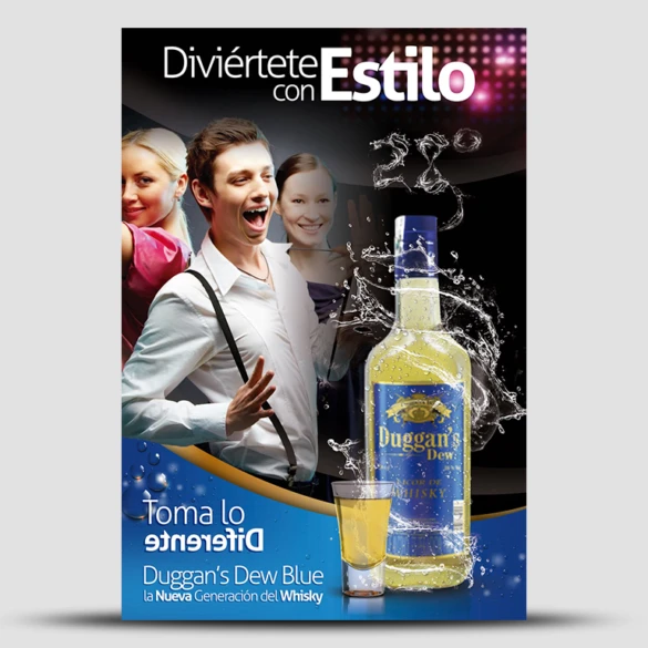 New Duggan's Dew Alcohol Billboard Campaign